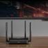 Mercusys MR25BE Router Wi-Fi 7 BE3600Mbps Dual Band, 4 Gigabit Ports, 4 High Gain Antennas, 160MHz Channels, 4K-QAM, MLO, WPA3 Security, App Control - Black